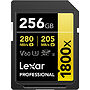 Karta pamięci Lexar SDXC 256GB 1800x (280MB/s) v60 Professional